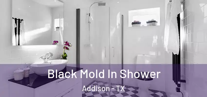  Black Mold In Shower Addison - TX