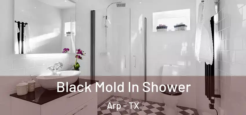 Black Mold In Shower Arp - TX