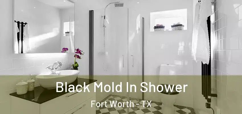 Black Mold In Shower Fort Worth - TX