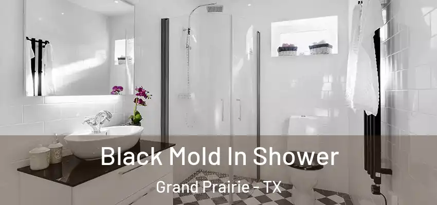  Black Mold In Shower Grand Prairie - TX