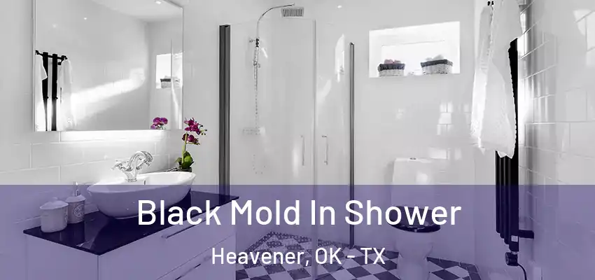  Black Mold In Shower Heavener, OK - TX
