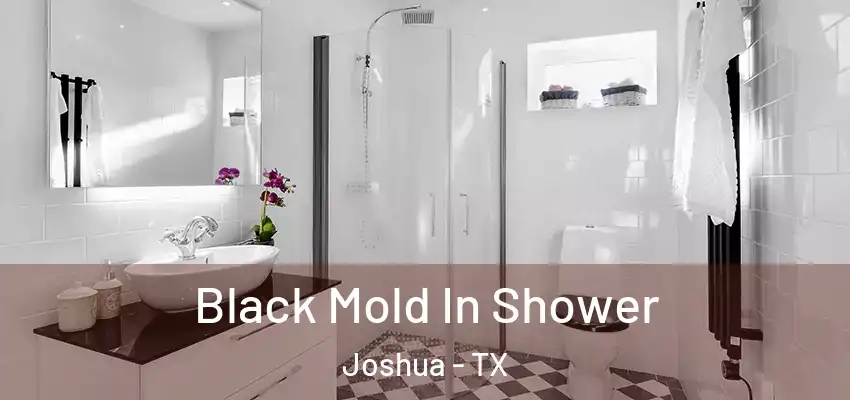  Black Mold In Shower Joshua - TX