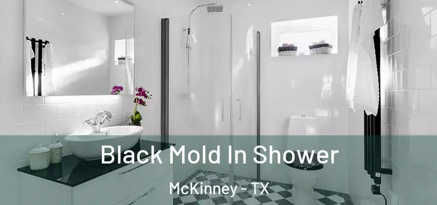  Black Mold In Shower McKinney - TX
