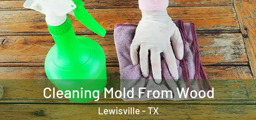 Cleaning Mold From Wood Lewisville - TX
