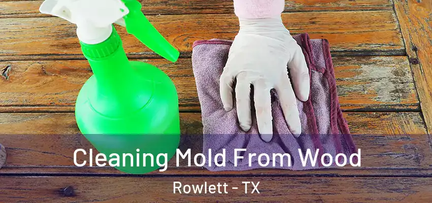  Cleaning Mold From Wood Rowlett - TX